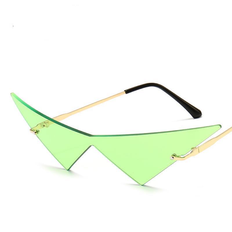 

New Large Triangle Sunglasses: European & American Fashion, Street Style, Hip Hop