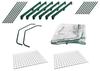 Greenhouse 69*49*95 Cm, Pvc Foil, Metal Structure - T N15-900
