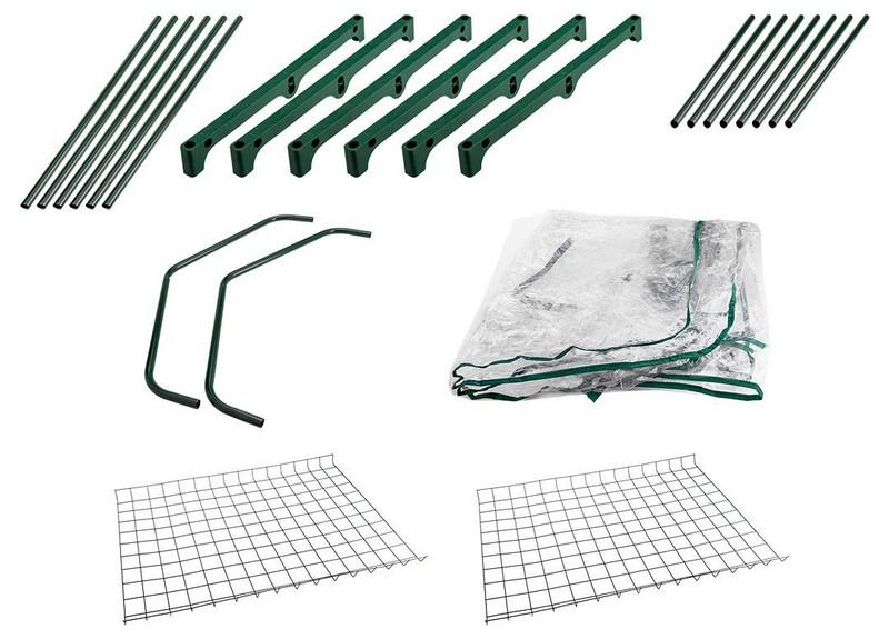 Greenhouse 69*49*95 Cm, Pvc Foil, Metal Structure - T N15-900