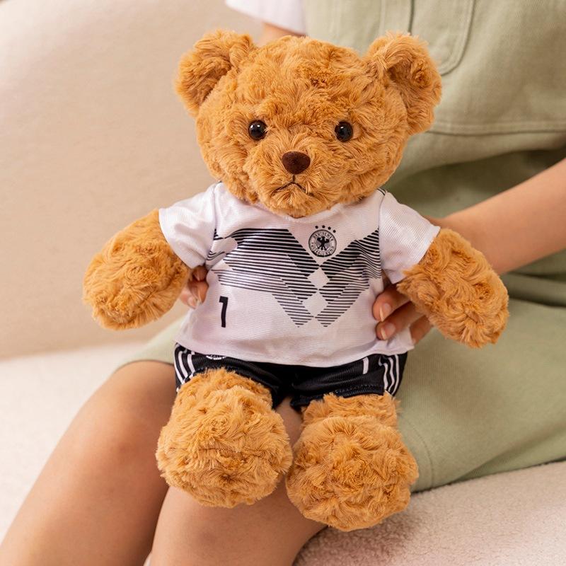 2024 European Cup Mascot Plush Toy Football Bear Doll Doll Macy Doll Decoration Boys Gift