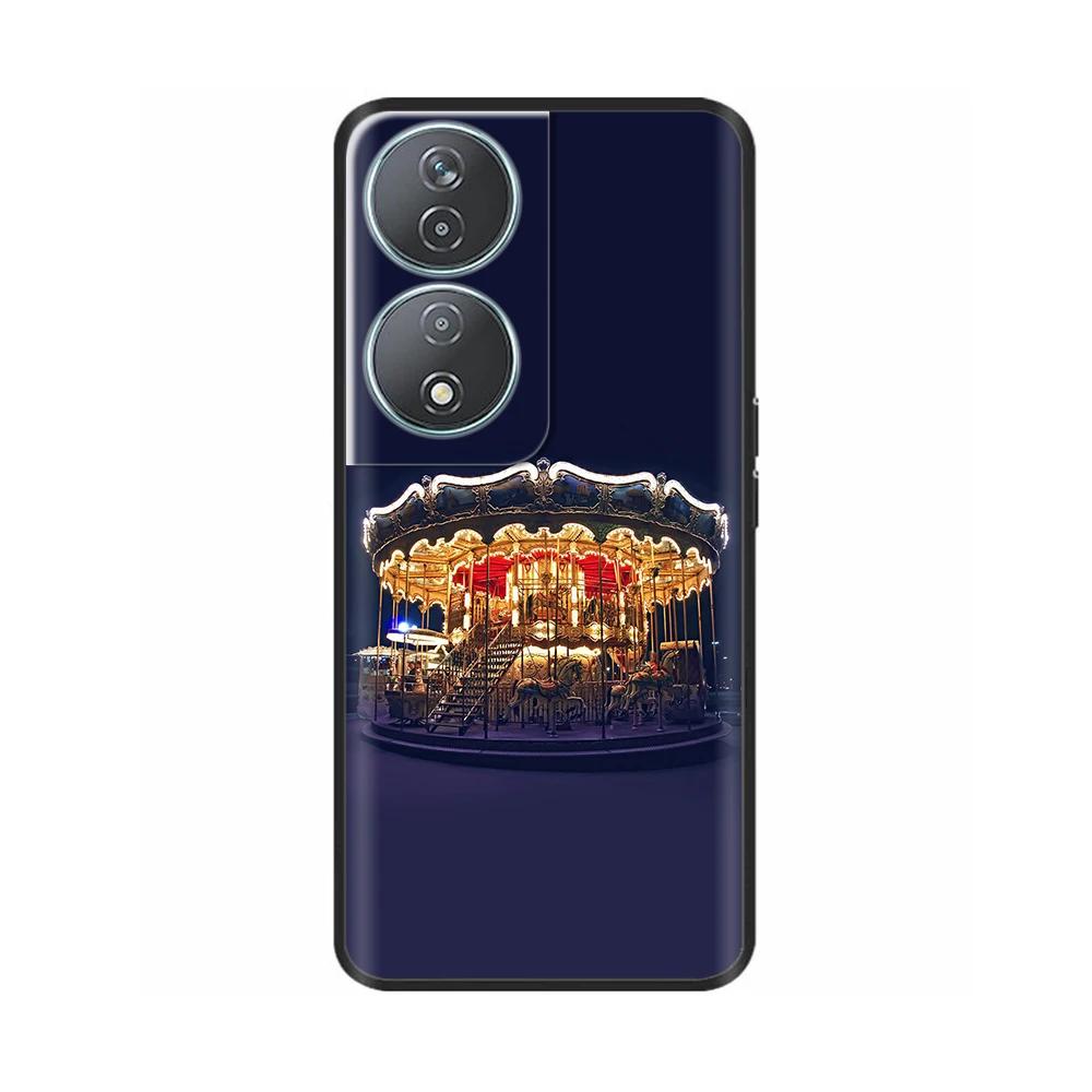 Für Honor X7b Hülle Bemalte Cartoon-Blume Silikon Funda TPU Weiche Abdeckung Für Honor X7B 5G Hüllen Für Honor 90 Smart Schutzhülle