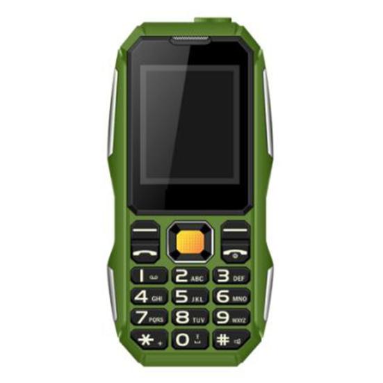 Seniorentelefon Dual-SIM-Steckplatz Starke Taschenlampe Klare Kamera Lange Standby-Zeit Mehrsprachig