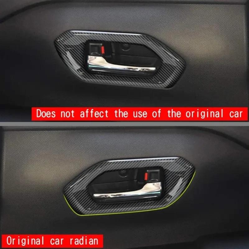 For Toyota Raize Daihatsu Rocky A200   Inner Door Handle Bowl Cover Trim Door Decoration Sticker Interior Accessories