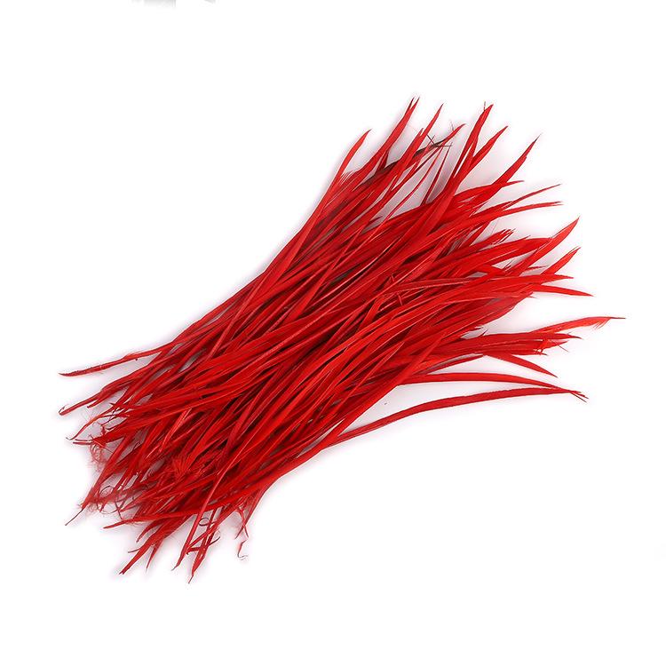 50Pcs Various Colors 12-20Cm High Quality Goose Feather Torn Unilateral, Colored Feathers, Feather Products