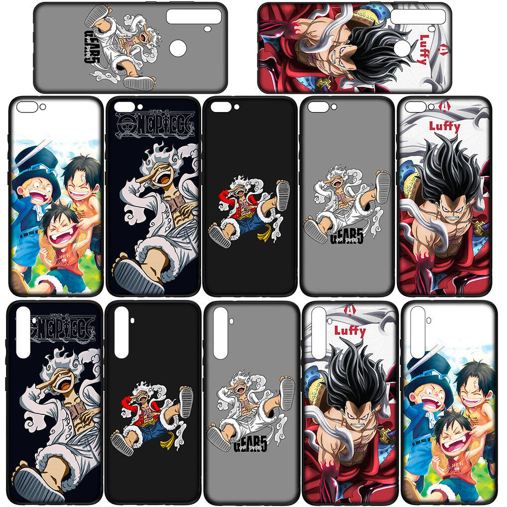 Dla Samsung Galaxy S25 S24 S23 iPhone 17 16 15 Xiaomi Redmi Note 14 13 12 11 Plus Pro Max A37 A57 Etui na telefon Plakat Luffy Gear 5 One Piece OPPO Huawei