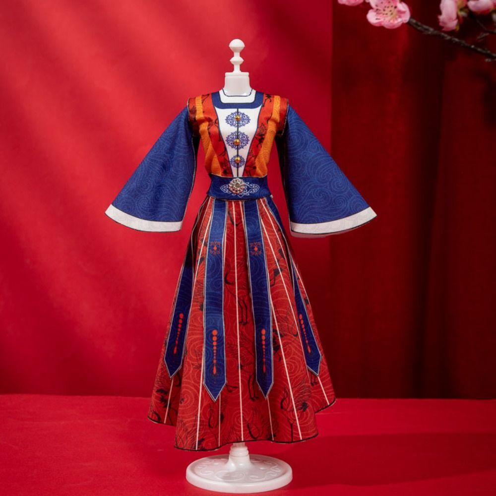 Skirt Princess Toy Outfit Dress Doll's Dress Material Doll's Hanfu Clothes DIY Kit  DIY Toys