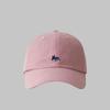 1 Pc Casual Cute Embroidered Little Foxes Baseball Cap Hat Women Men  Outdoor Sunscreen Hat Cap