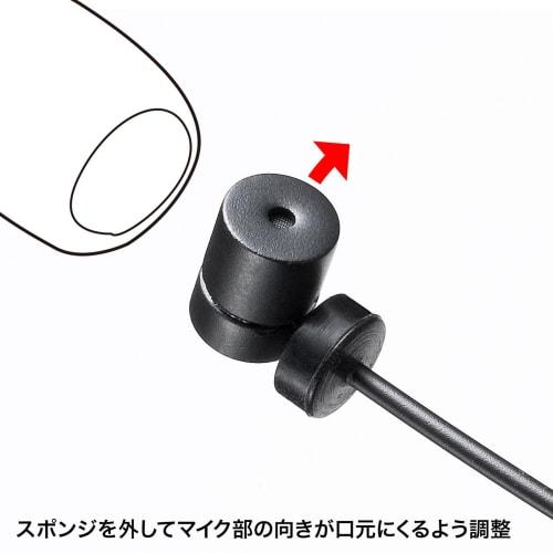 SANWA SUPPLY Waterproof Head Microphone MM-SPAMP6HM