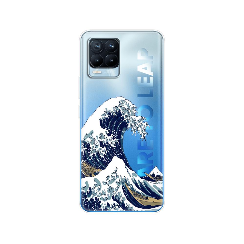 For Realme 8 Case 6.4" Soft Silicon TPU Back For Realme 8 Pro OPPO Realme8 4G RMX3085 Phone Cover Coque Capa Funda Bumper Bag