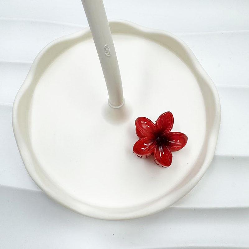 Europäische & Amerikanische Frangipani 4cm Strandurlaub Mode Haarspange