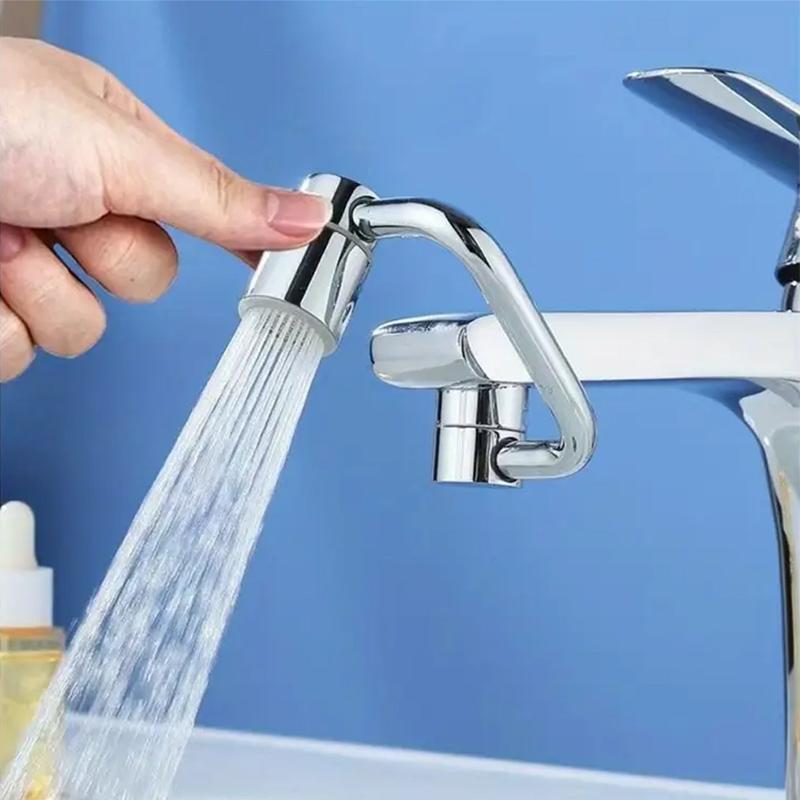 1080° Faucet Extender Washbasin U-shaped Multi-functional Universal Bubbler Anti-splash Head Rotating Faucet Sink Accessories