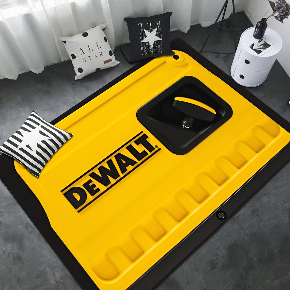 

D-DEWALTS Bathroom Mat INS Style Soft Bedroom Floor House Laundry Room Mat Anti-skid Welcome Doormat 40x60cm