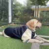 M~7XL Warm Big Dog Baseball Suit Medium Large Dogs Autumn Winter Clothing Golden Retriever Labrador Dog Sweater Thick Style