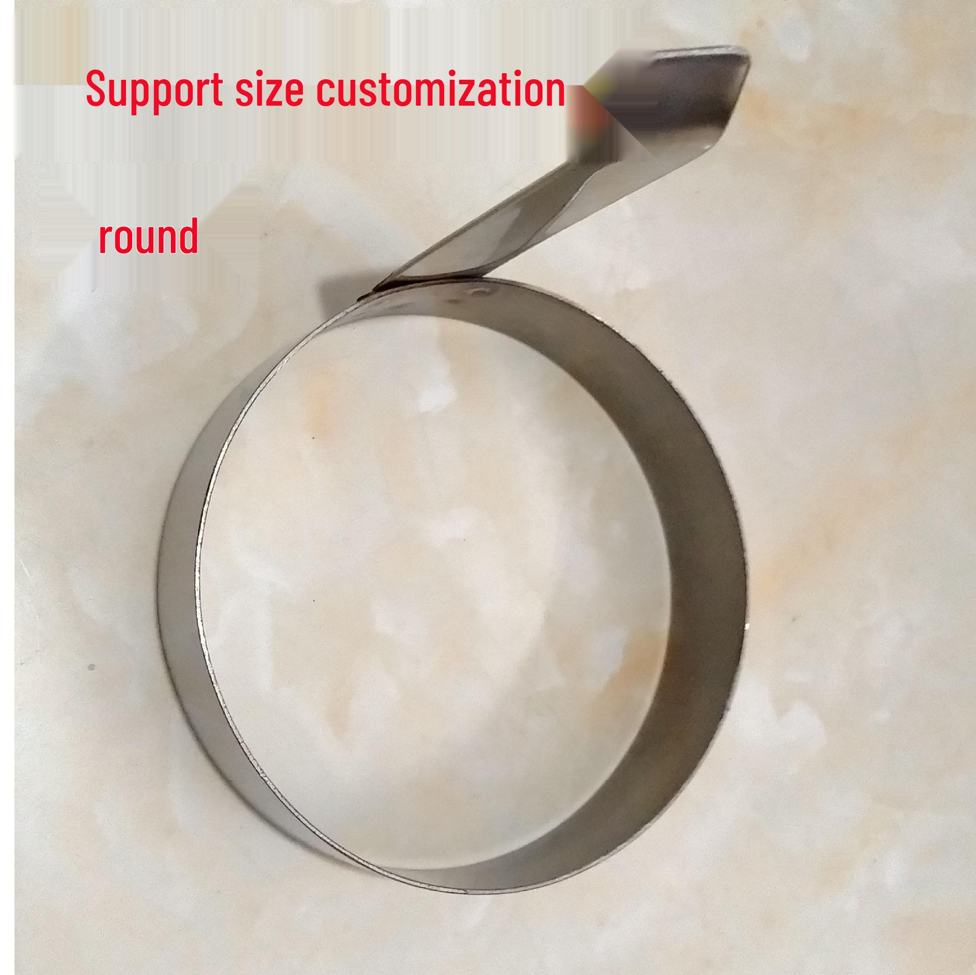 2-Compartment Stainless Steel Square Egg Frying and Sandwich Mold