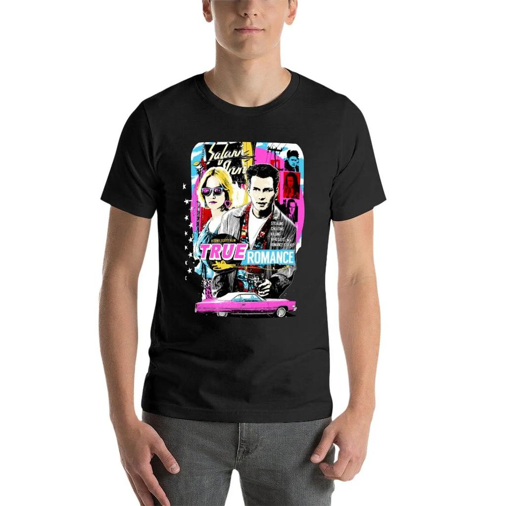 Neues 90er-Jahre Liebesroman-T-Shirt Sweatshirts Ästhetische Kleidung Niedliche Kleidung Designer-T-Shirt Herren