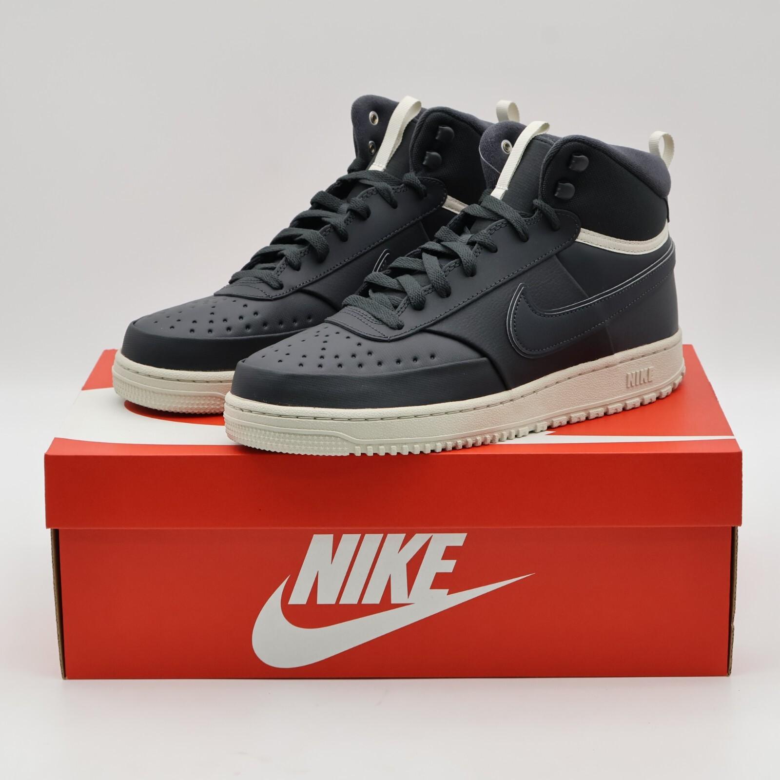 DR7882-003 Nike Court Vision Mid Темно-серый Дымчатый Светлая Кость (Мужской) 10.5