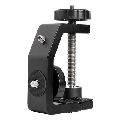 Universal C Clamp Desktop Mount Clamp Tripod Light Stand Clamp Camera Lamp Flash Fixed Holder Clip for Photography Live Studio