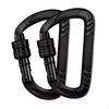 Carabiner Clip for Keychain Use, D Lock Outdoor Activities And Fishing