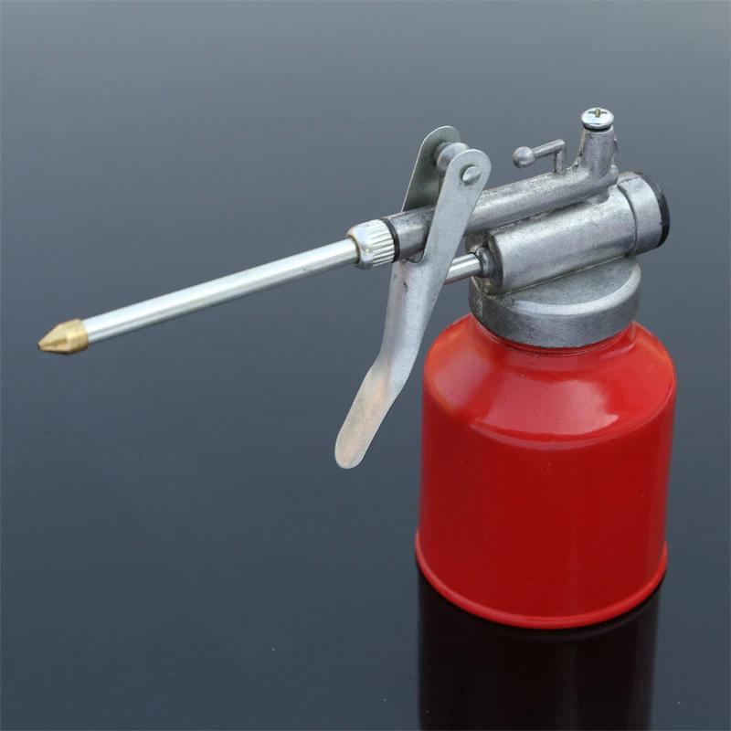 

1 шт., высокое качество, 250 мл, масляная банка с носиком, насос для большого пальца, масленка для мастерской, красная масленка для насоса высокого давления, смазка