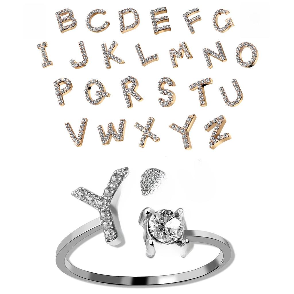 Korean-Style Adjustable Ladies' Diamond Ring