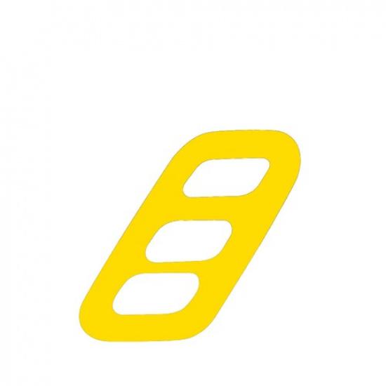 Seat Memory Button Switch Frame Trim For Hyundai Palisade -24 Bright Yellow