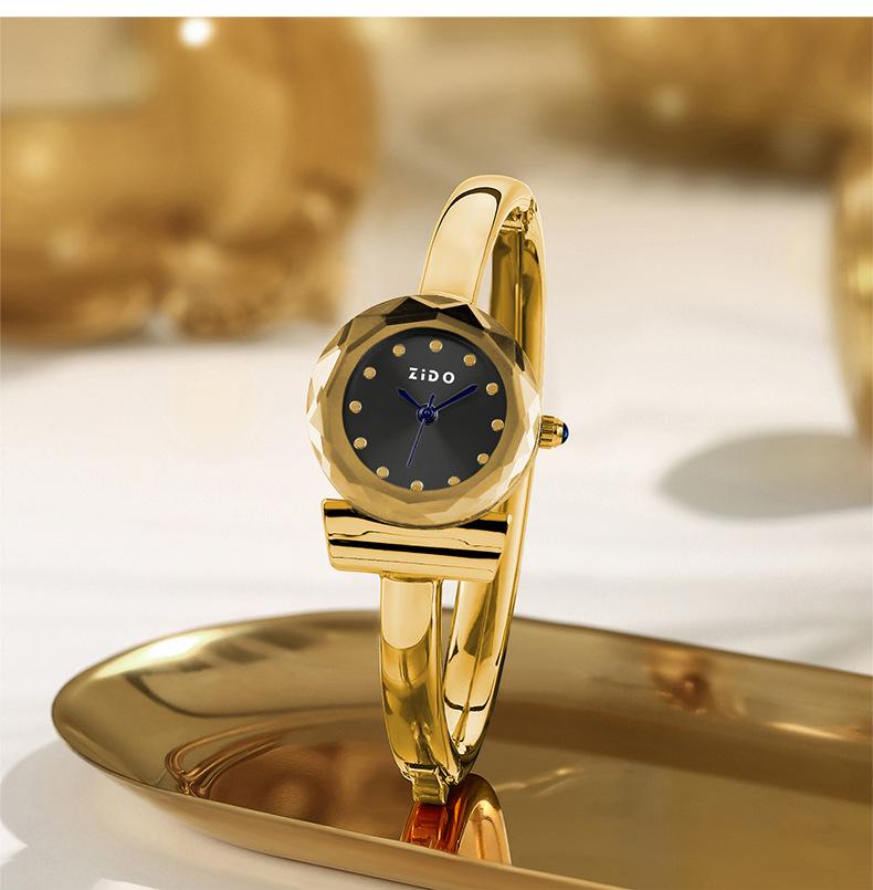 Bracelet Watch Small Dial Niche Light Luxury Diamond Scale Oval Watch Ladies