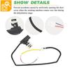 Washer Lid Lock Switch Replacement for Crosley Washing Machine Door W11307244 W10682535 W11253733