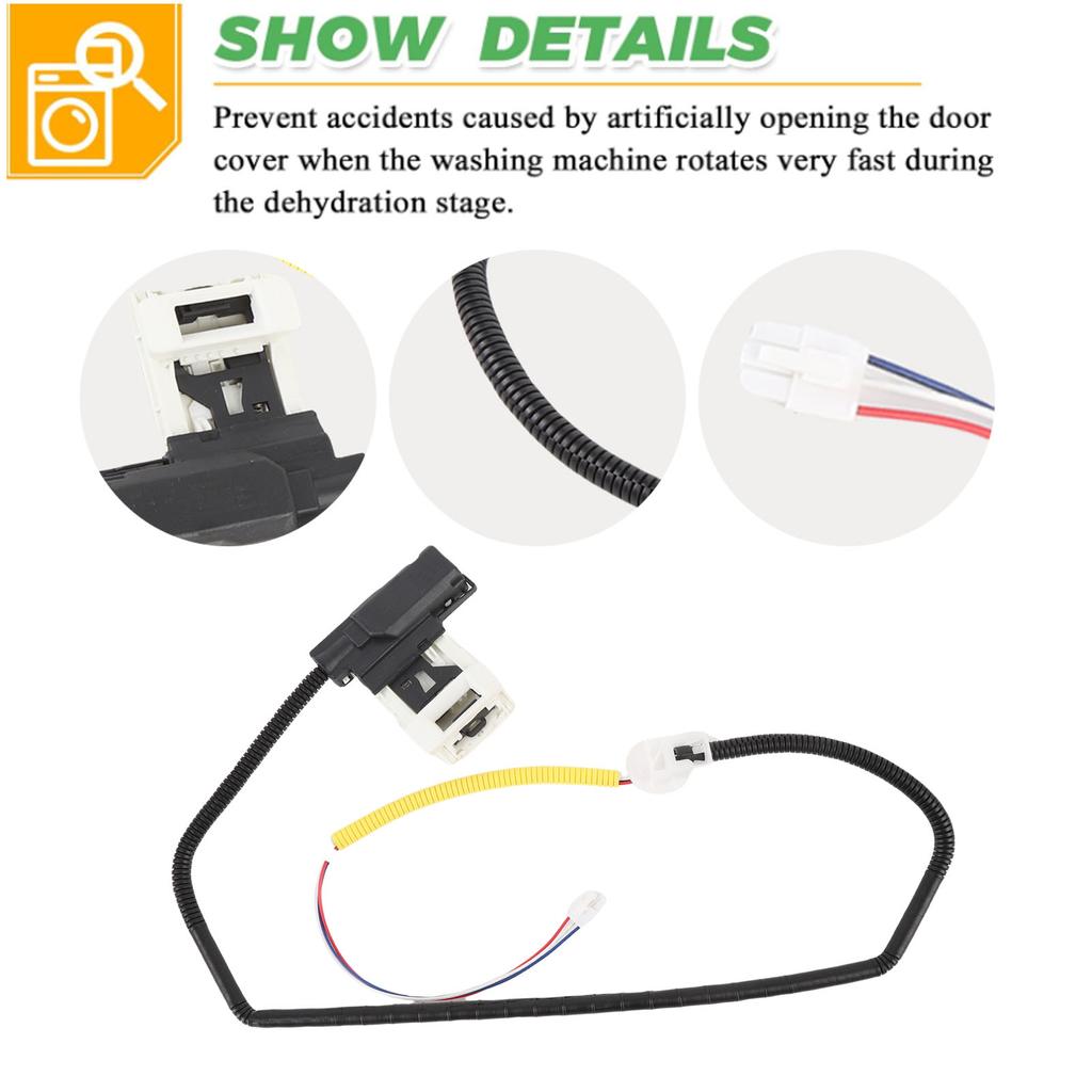 Washer Lid Lock Switch Replacement for Crosley Washing Machine Door W11307244 W10682535 W11253733