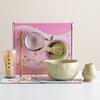 Ceramic Bamboo Japanese Matcha Tea Set Matcha Bowl Matcha Making Kit Matcha Whisk Set  Tea Lovers