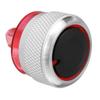 3Pcs Aluminum Alloy Switch Knob A/C Heater Set Buttons for Peugeot 206 207 C2