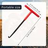 2 Pcs Universal T Handle Exhaust Spring Puller for Effortless Reliable Motorcycle Maintenance Handle Exhaust Spring Puller