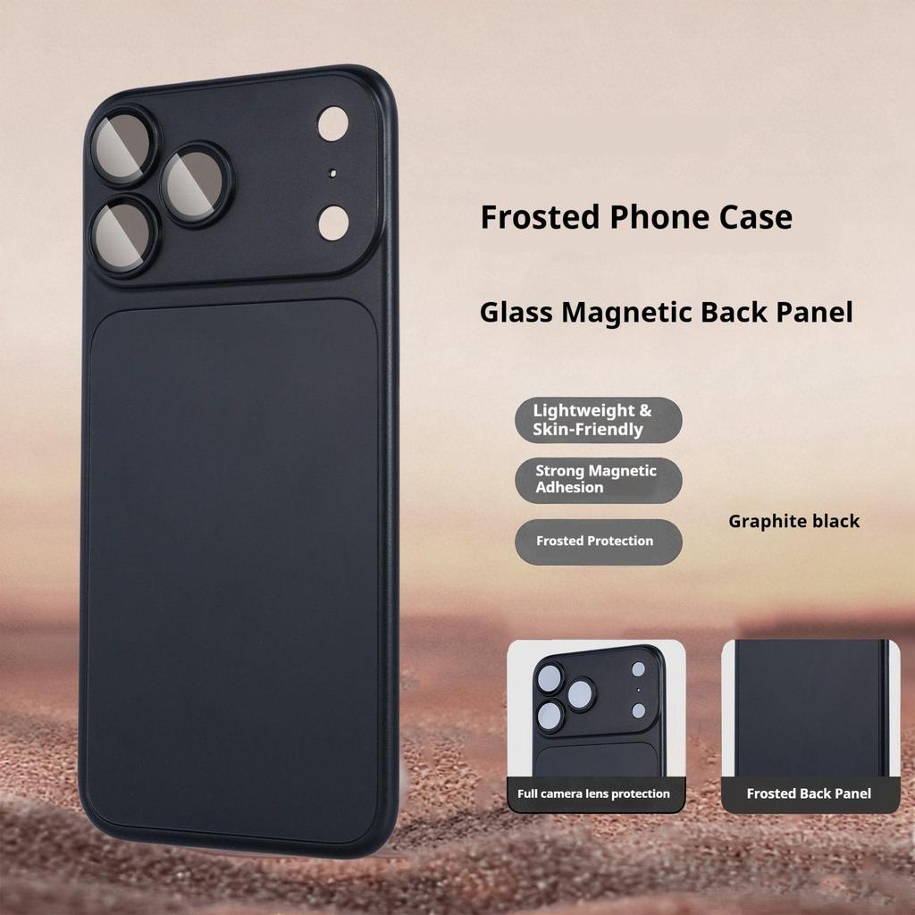 Instantly Change To 17 Pro Max for IPhone 16 15 14 13 12 Pro Max for Magsafe for IPhone 17 Pro Max Slim AG Back Sticker Cover