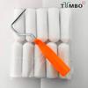 4-Inch Water-Based Sponge Roller Brush for Wall Painting & Touch-Ups - Smooth Finish, No Brush Marks