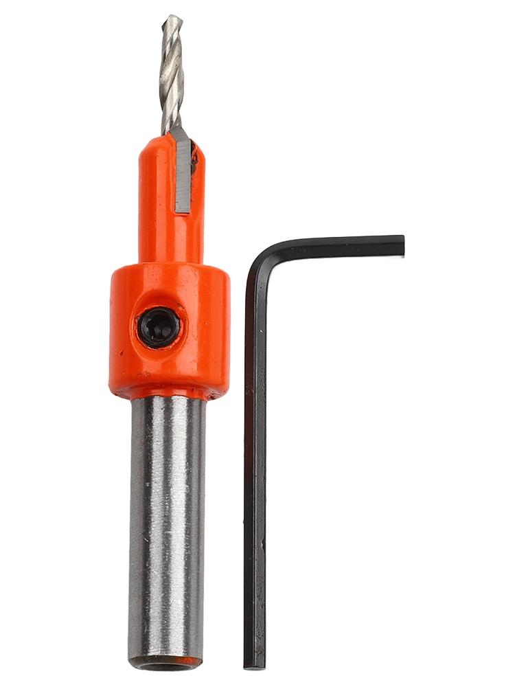 Self Tapping Countersink Drill Bit Screw Taper Hard Alloy Woodworking Tool