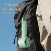 2026 Portable USB Ice Cooling Fan with Carabiner, Semiconductor Refrigeration, and High Wind Power