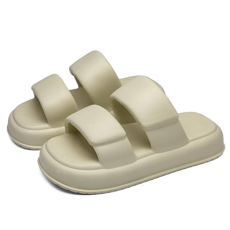 Big Size 40-45 Summer Platform Luxus Boy Couple's One Word Outdoor Sand Beach Sandals House Slippers Men's Shoes Free Shipping