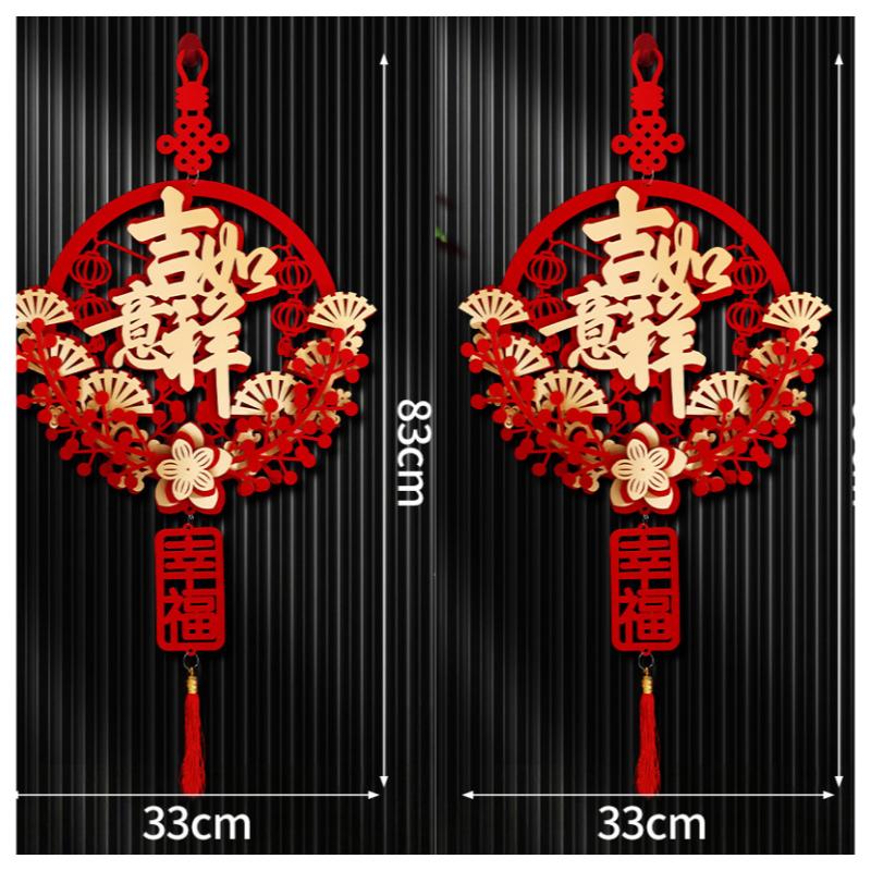 Chinese New Year Couplets Chinese New Year Decorations  Year Of The Horse Lunar New Year Wall Hanging Ornament