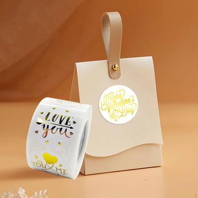 500x Romantic Valentines Day Stickers, Gifts Seal Stickers Multipurpose for Envelopes Boxes Decor
