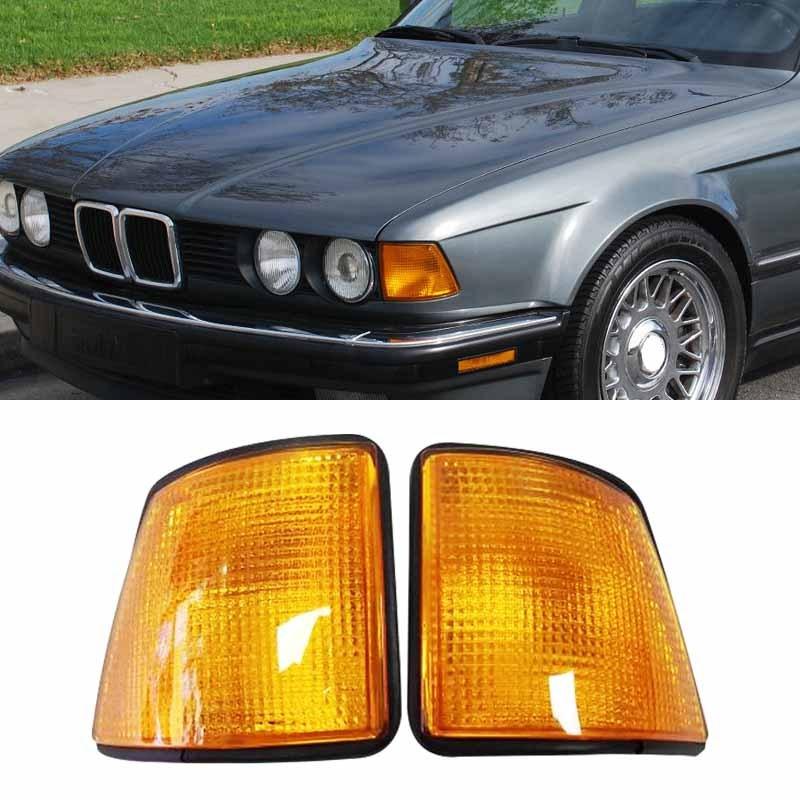 Corner Light No Bulb For BMW 7 Series E32 730i 735i 740i 750i 1988-1994 Car Front Bumper Light Turn Signal Light Driving Light