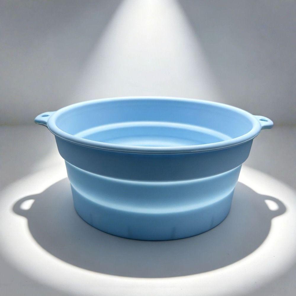 Silicone Face Ice Bath Bowl Built-in Ice Tray Skincare Washbasin Household Care