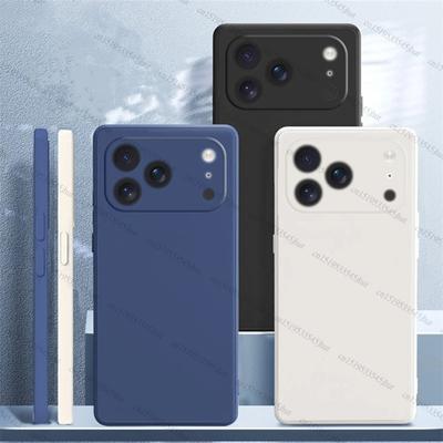 Case For iPhone 17 Pro Case Soft Original Liquid Silicone Back Case For iPhone 17 Pro Cover For iPhone 17 Air 17 Pro Max Funda