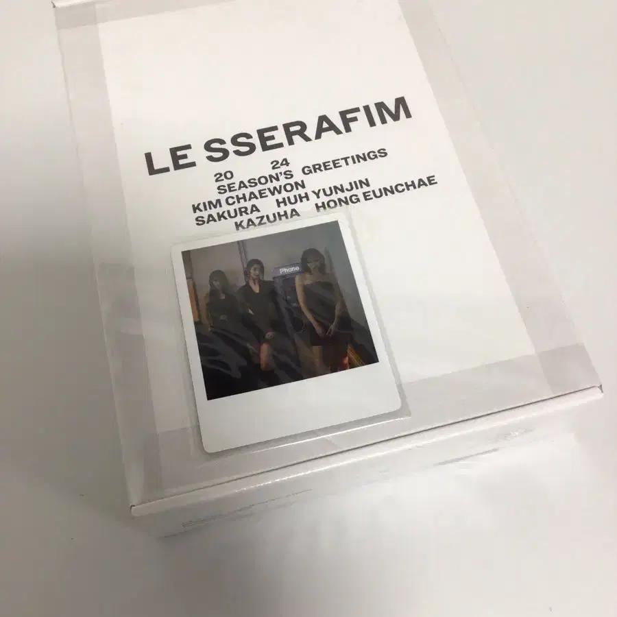 LE SSERAFIM 2024 season's greetings Full set