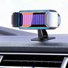 Elektrický držák telefonu do auta Automatické upínací uchycení Solárně napájený klip s tichým motorem Kompatibilní s palubní deskou a výdechem vzduchu Čelní sklo