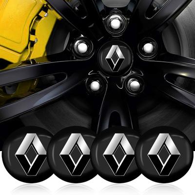 4 Pezzi 56MM Coprimozzo Centrale Cerchi Ruota Auto Emblema Accessori Auto Per Dacia Koleos 1 Clio Laguna 2 Megane 2 3 Duster Logan Captur