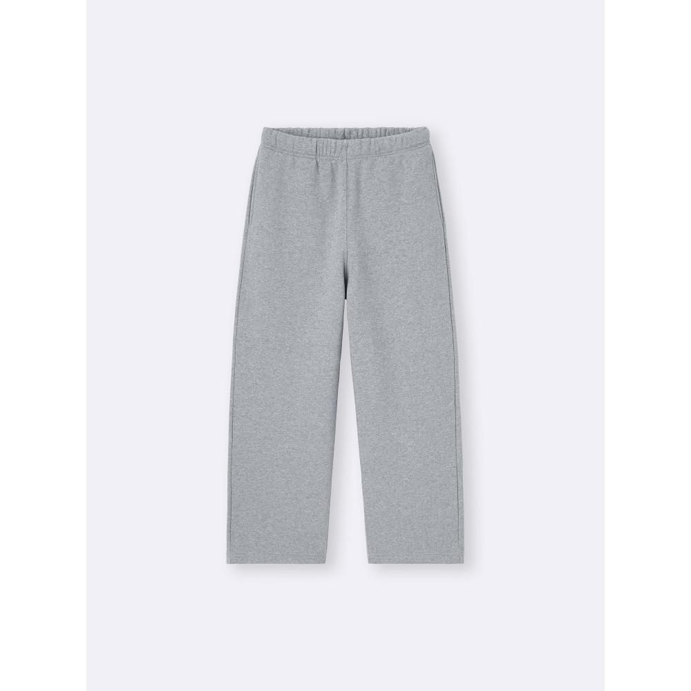 Gu By Uniqlo Heavyweight Sweat Wide Straight Pants  Length Standard 69.0 73.0cm 