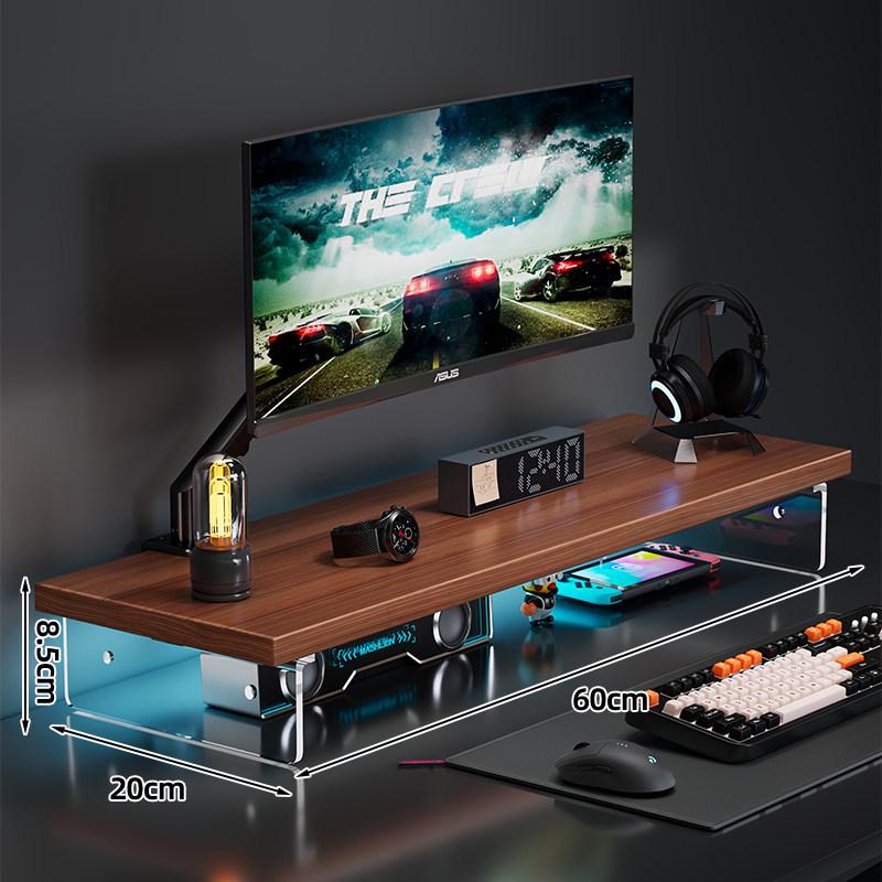 Creative E-sports Acrylic Laptop Stand with Adjustable Desktop Display Support