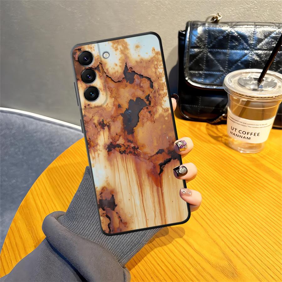Case for Samsung Galaxy A05 Note 20 Ultra 9 10 A50 A70 A30 A40 A04 A06 A07 A10 A20 A03 A01 A02 Phone Cover Retro Rust