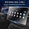 For BYD KING SEAL 5 DMi CHAZOR 2024 2025 Tempered Screen Protector Film GPS Navigation Dashboard Accessories