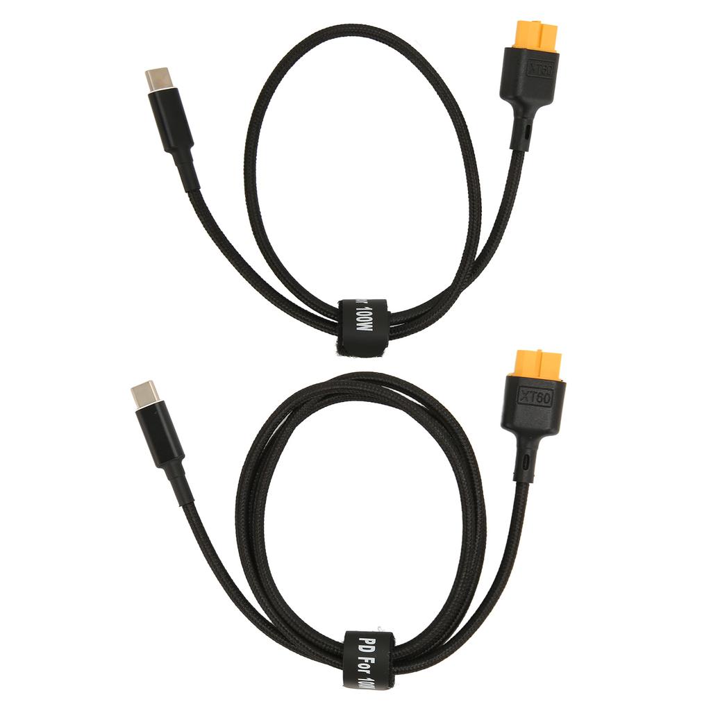 Typ-C-zu-XT60-Ladekabel Stabiles USB-C-zu-XT60-Kabel Tragbarer Datentransfer PD 100W Laden Leicht für RC