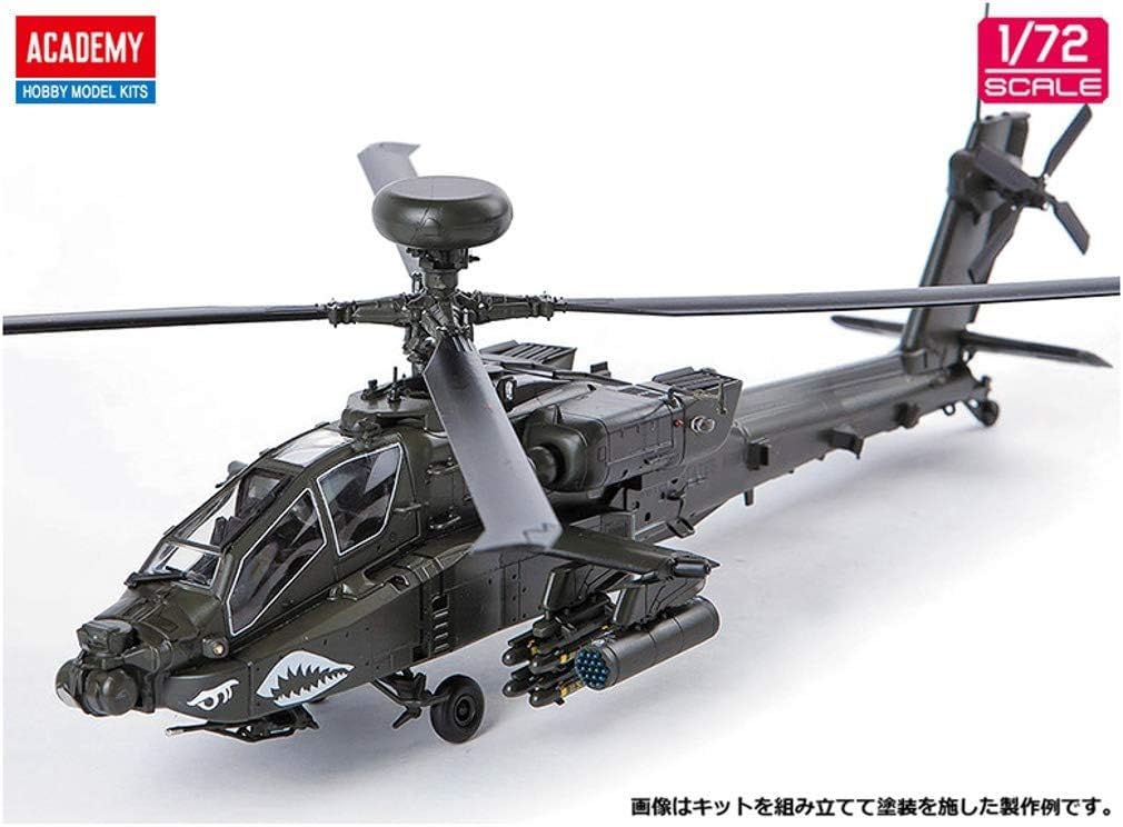 Academy 1/72 AH-64D Apache Block II Late Model Plastic Model Kit 12551